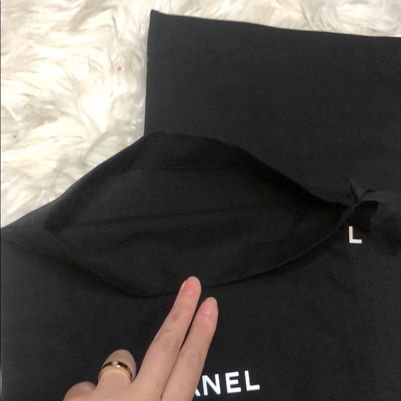 100% Authentic BRAND NEW Pair of Chanel DUST BAG - Picture 8 of 11